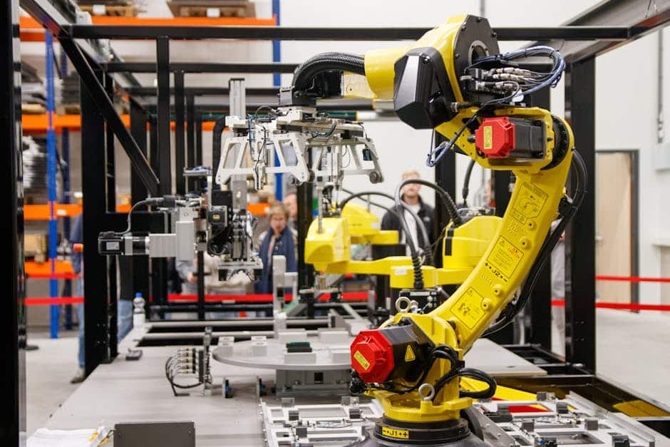 Kollaborativer Cobot beim Roboterschweißen im Mittelstand