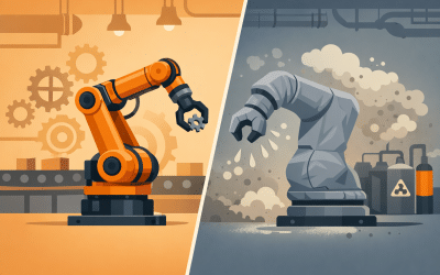 OLPR Robot Suit: When and Why Industrial Robots Need Protective Covers