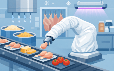 Protective covers for robots in the food industry: food-safe solutions for challenging environments