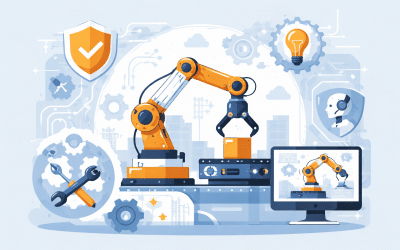 Industrial robot cover design: key features to consider