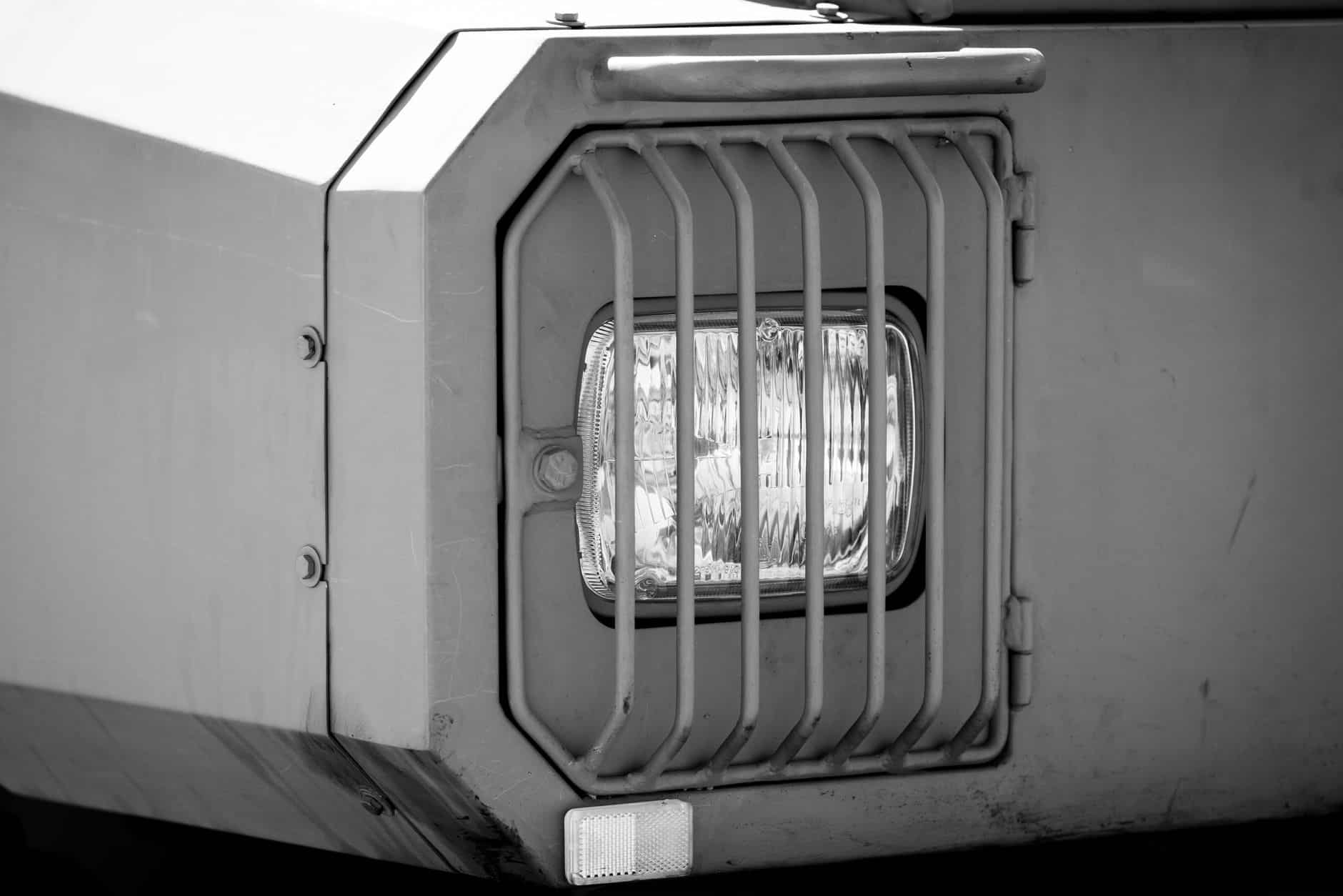 Custom dust cover fitted over an industrial machine on a production line