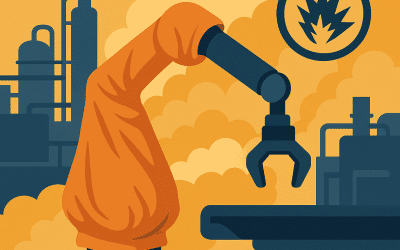 Protection robot ATEX : guide complet des housses de protection pour robots industriels en environnement explosif certifié