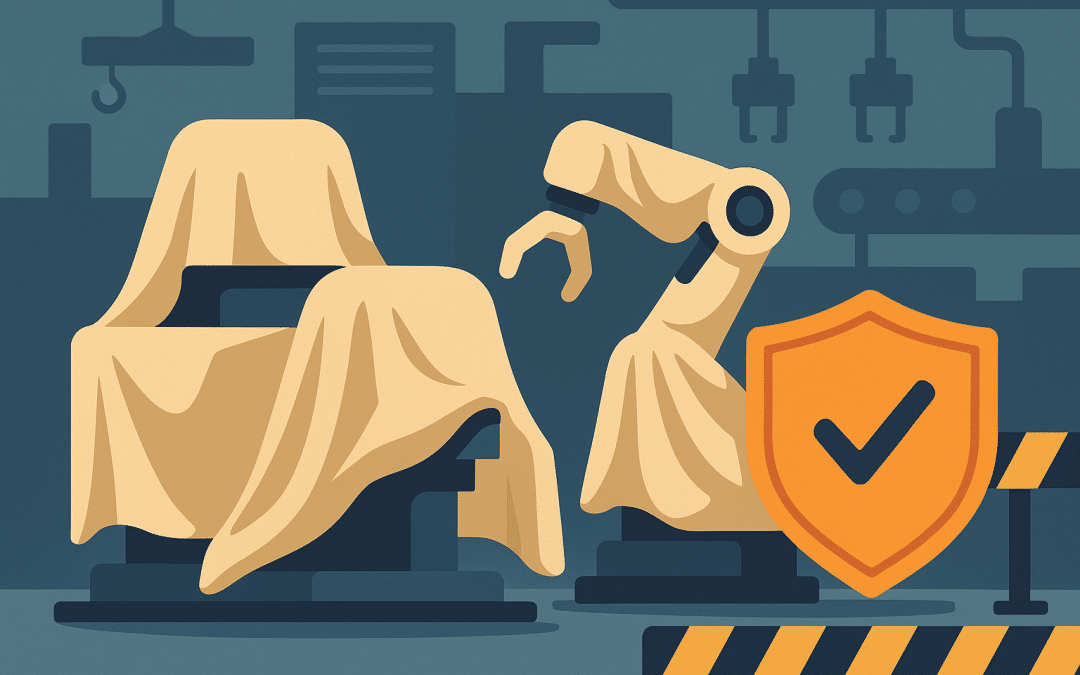 Housse de protection industrielle : comment protéger efficacement vos machines et robots ?