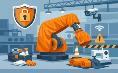 Comment protéger un robot industriel : guide des housses de protection pour robots