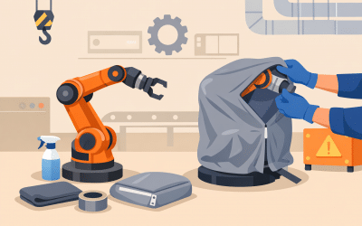 Installation d’une housse de protection pour robot industriel : guide complet