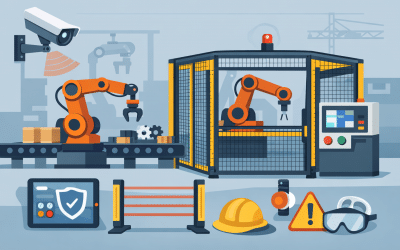 Intégration d’une protection robot : comment optimiser vos robots industriels sans modifier votre installation ?