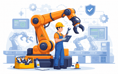 Maintenance robot industriel : garantir performance et longévité de vos équipements robotiques