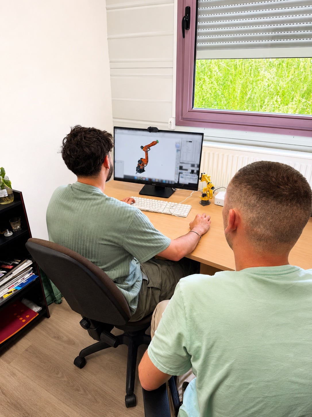 Bureau d'études RCC : conception 3D d'une housse sur un modèle de robot